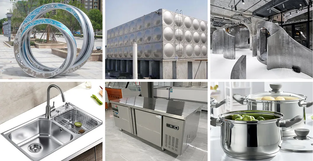 Nhà máy tùy chỉnh bề mặt cán nóng Stainless Steel 2b Ba No. 4 Hl 8K 201 304 316 316L 310S 2507 1