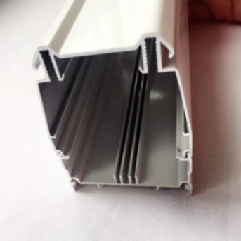 6063 Hồ sơ đùn nhôm trắng đen Square Precision Factory Outlet