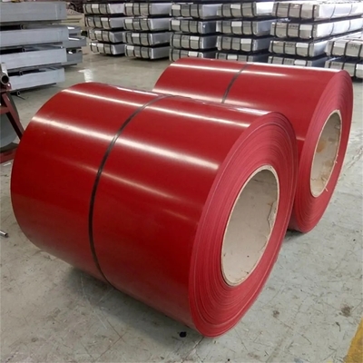 Gi Gl PPGL Thép cuộn Galvalume màu Ral sơn sẵn Tấm lợp kim loại 1250mm 1500mm