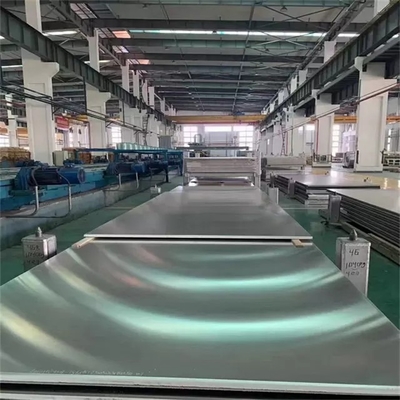 Tấm thép không gỉ 18 thước 316 có uốn gương 2B BA Kết thúc trang trí