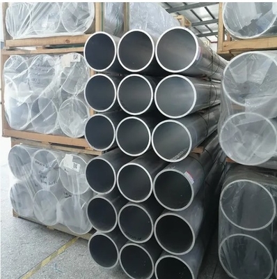 6061 5083 3003 2024 5052 7075 ống nhôm tròn / vuông / cuộn không may cho mặt tòa nhà