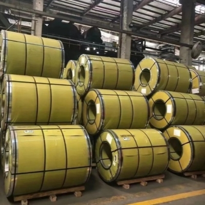 Cuộn cán nguội bằng thép không gỉ 410 316 316L 201 Mái nhà 0.1mm-300mm Độ dày 100mm-2500mm Chiều rộng
